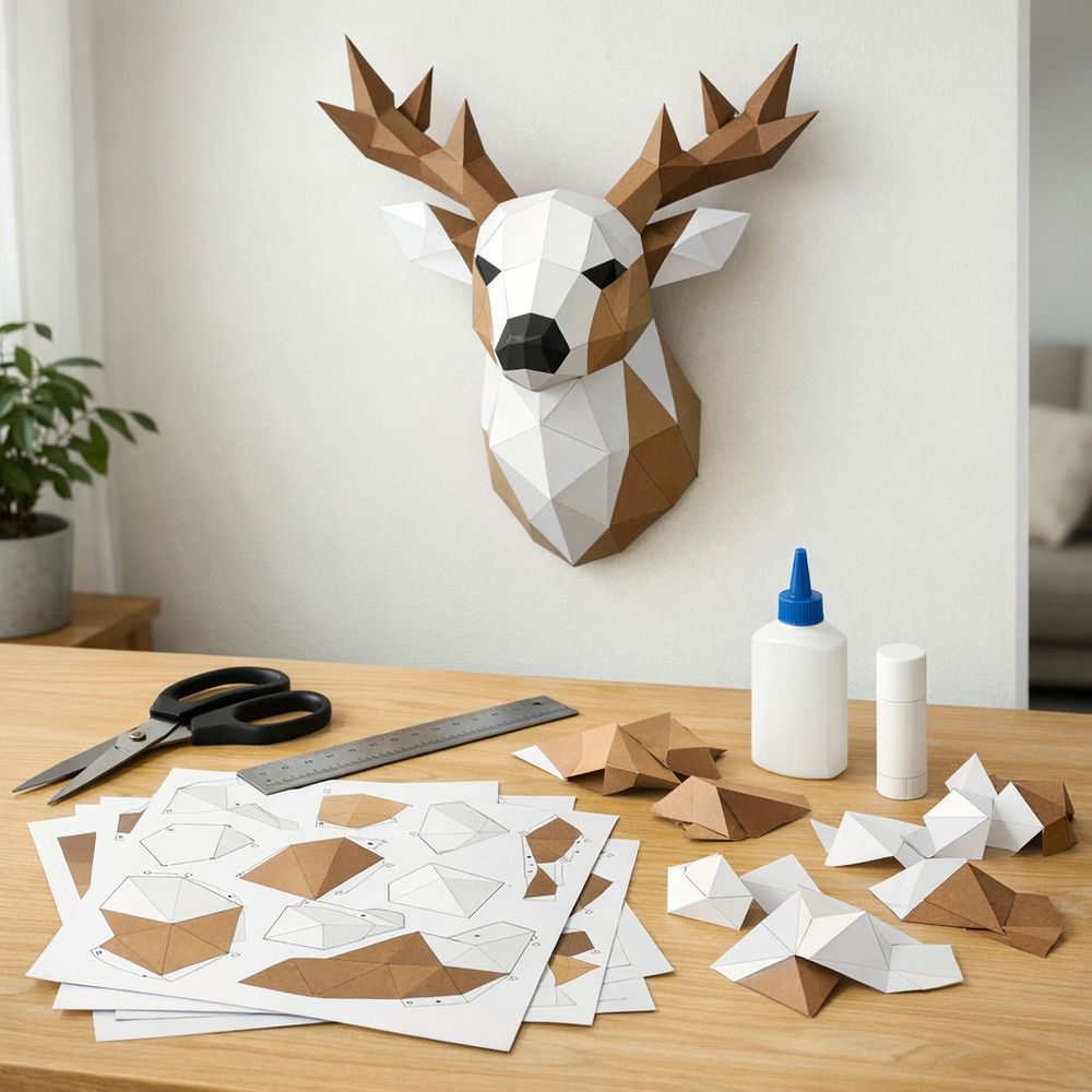 Illustration papercraft PDF