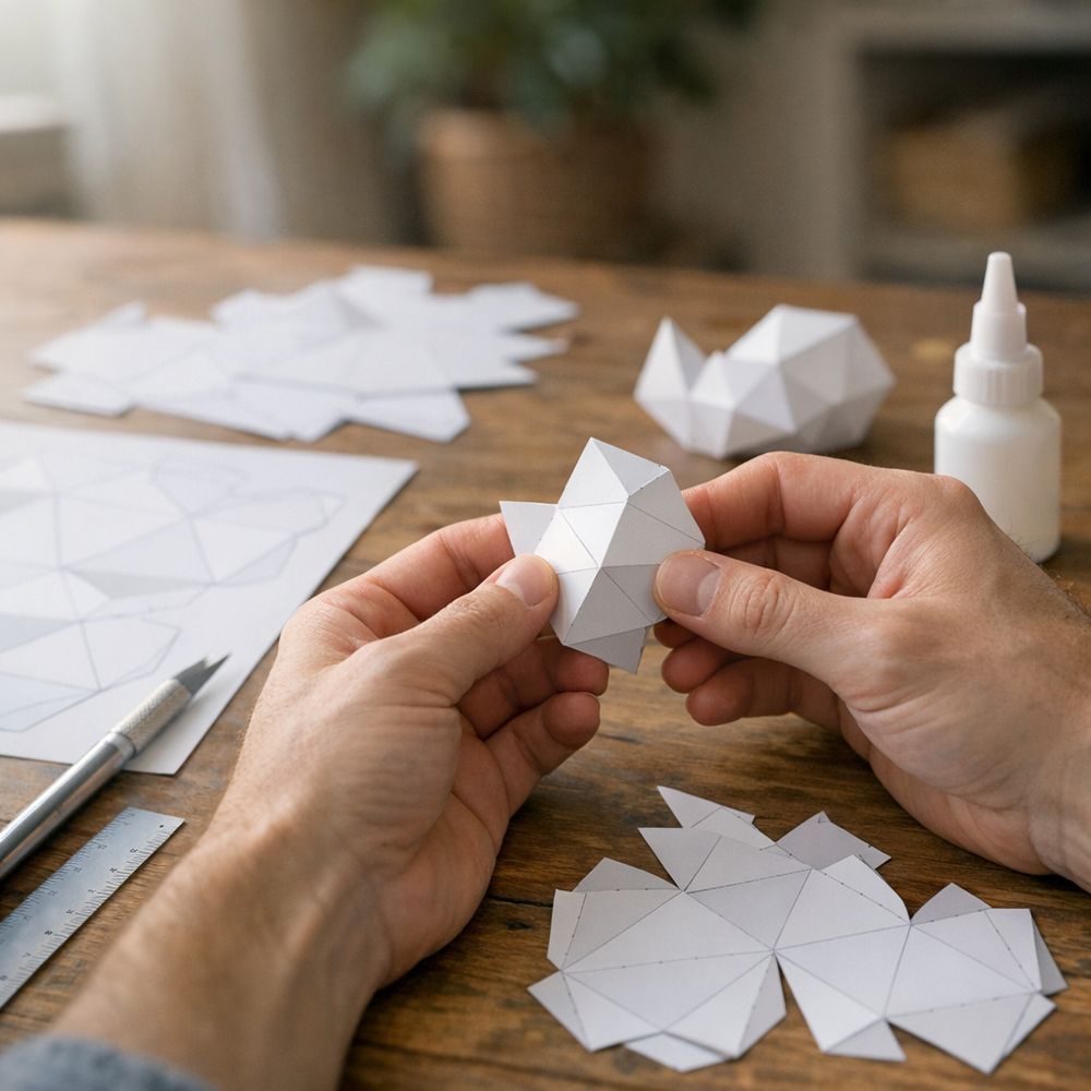 Illustration papercraft PDF