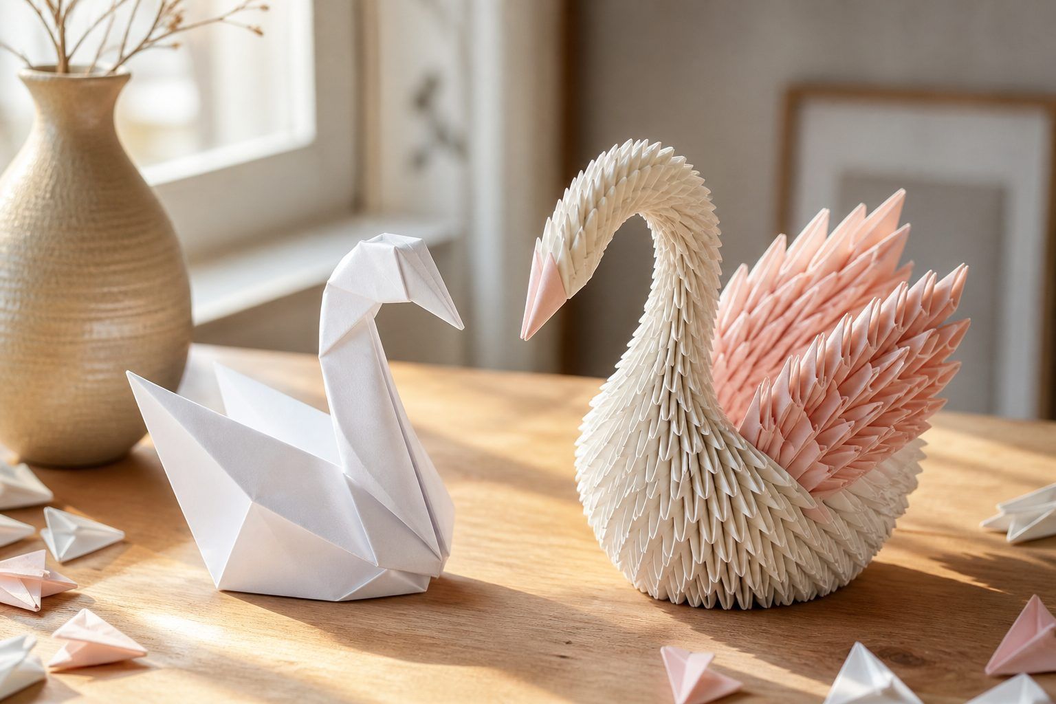 Origami cygne : choisir un modèle facile ou décoratif