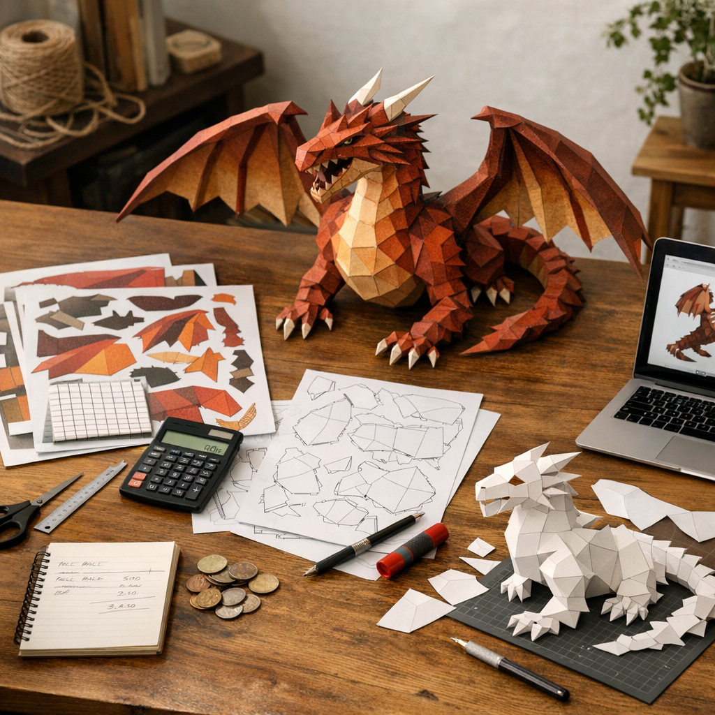 Kit prêt à monter, PDF à imprimer ou modèle gratuit : comparer le prix réel