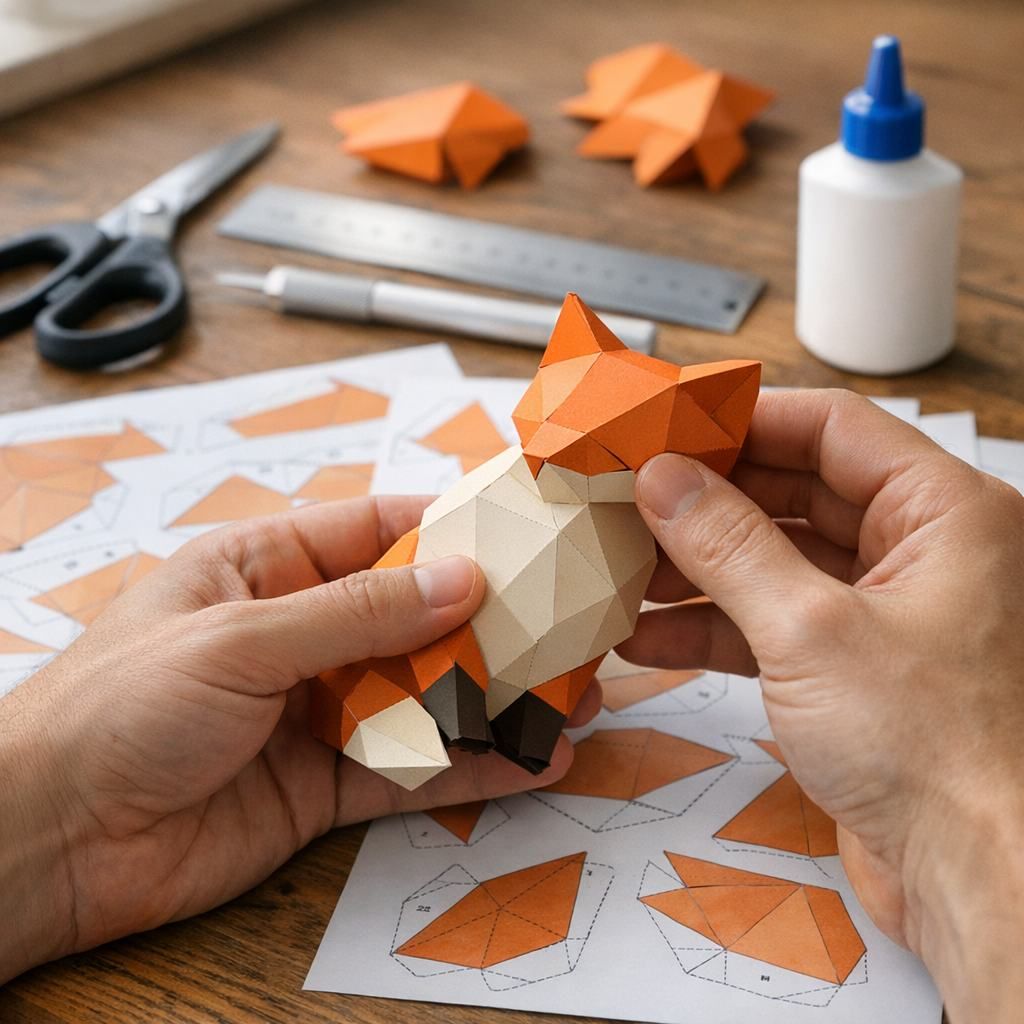 Comment réussir un papercraft facile dès le premier essai