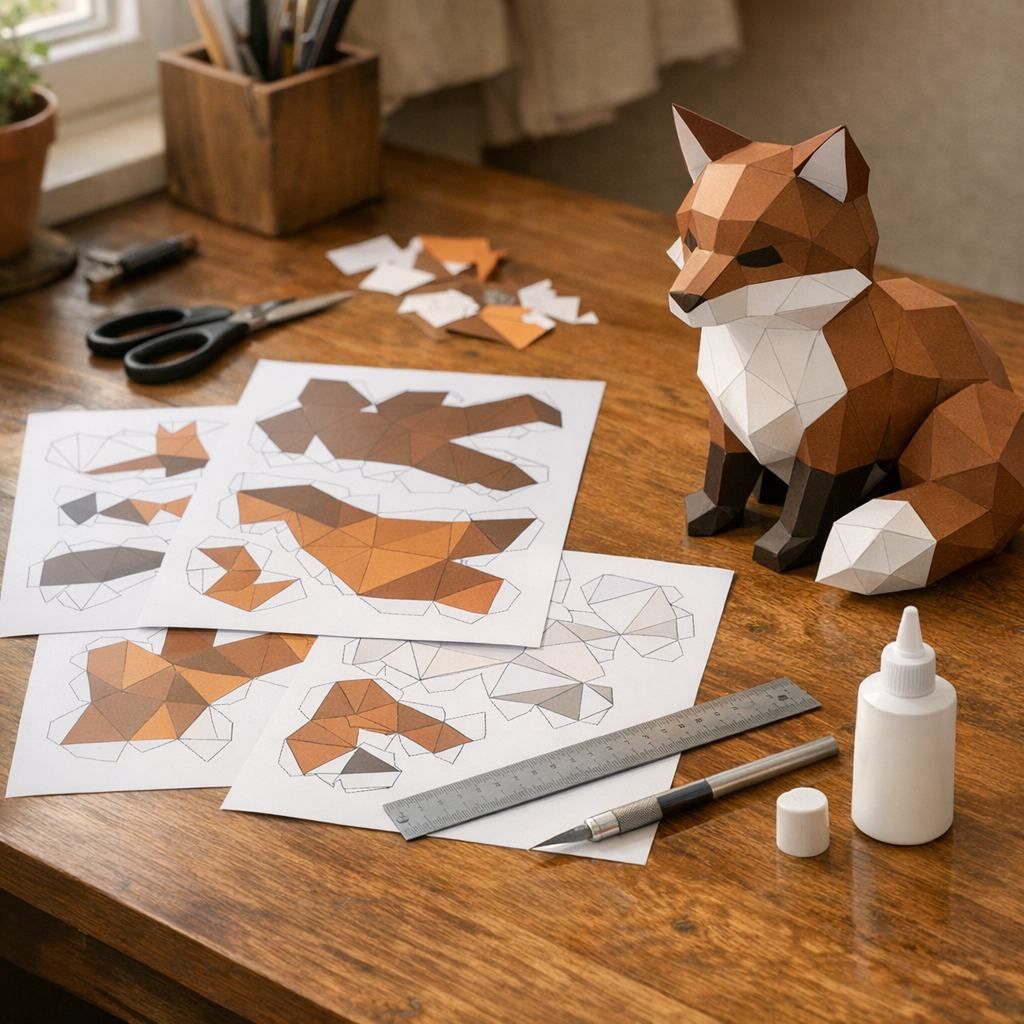 Comment trouver un Papercraft Gratuit facile à imprimer