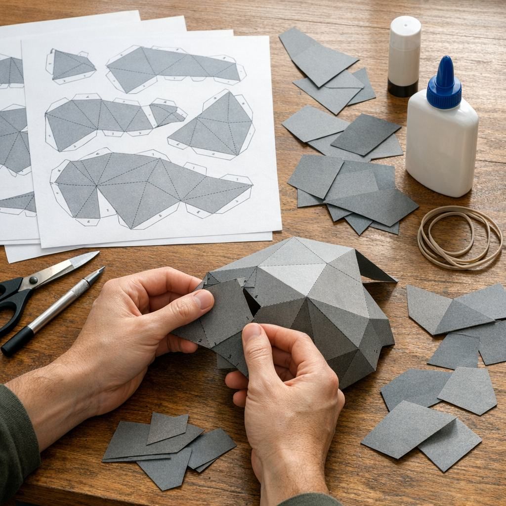Quel patron de Masque 3D choisir et comment le fabriquer ?