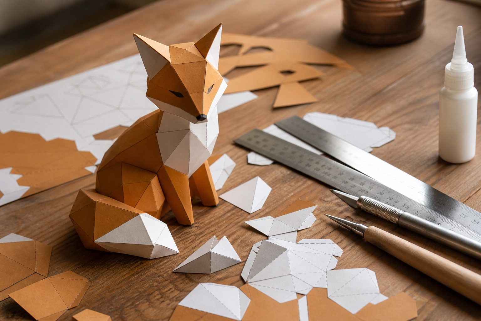 Illustration papercraft PDF