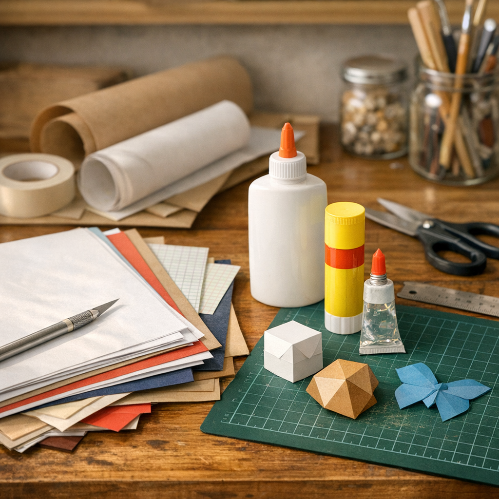 Mini protocole : quel papier, quelle impression et quelle colle pour commencer ?