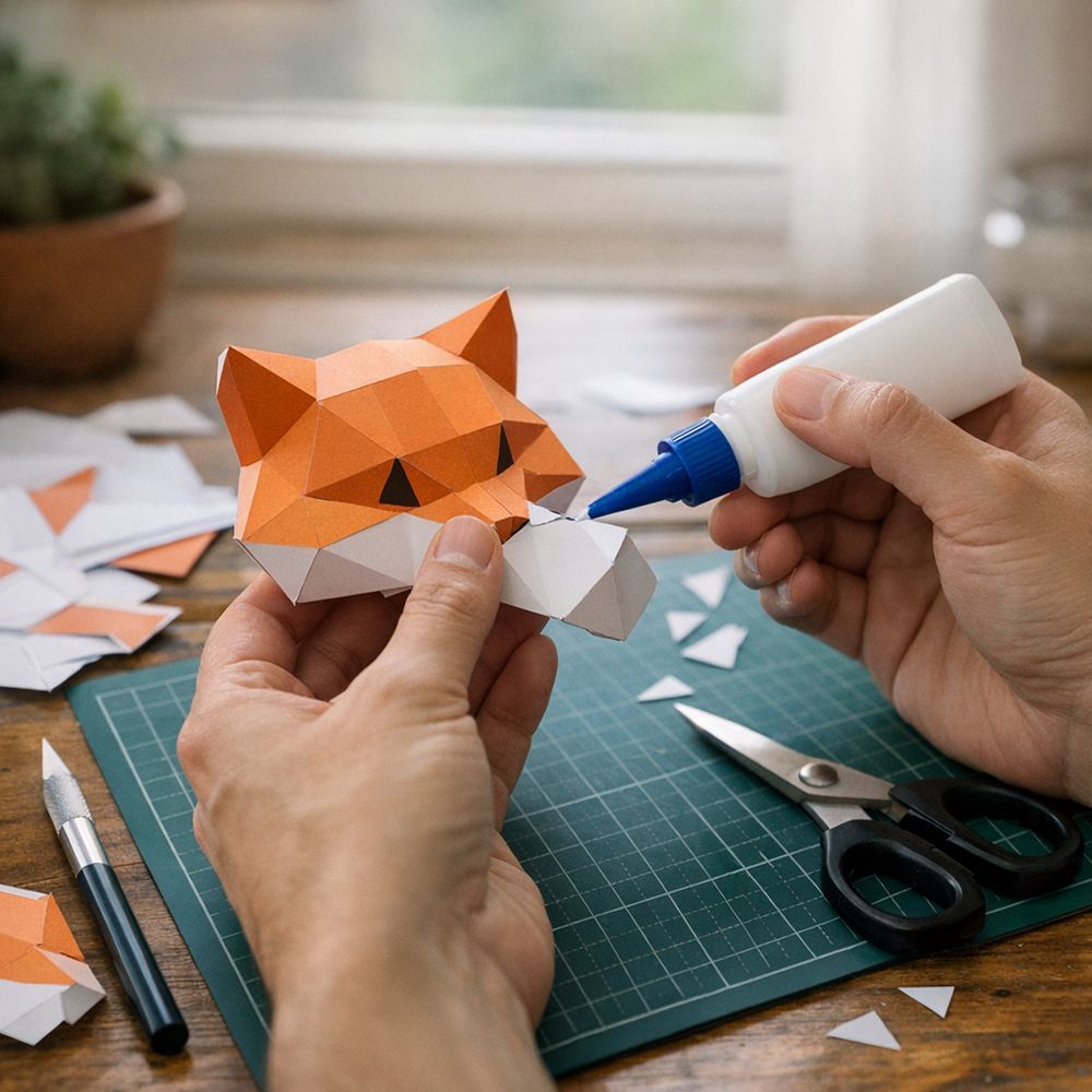 Illustration papercraft PDF