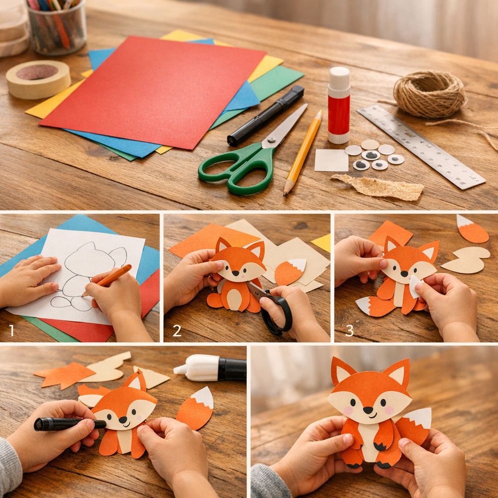 Comment créer du papercraft ? Le matériel simple et les 5 étapes