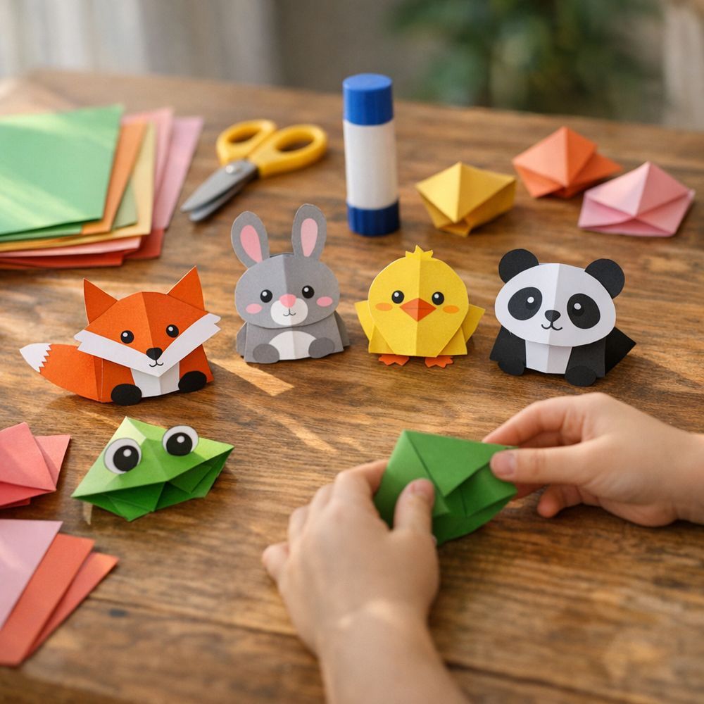 Illustration papercraft PDF