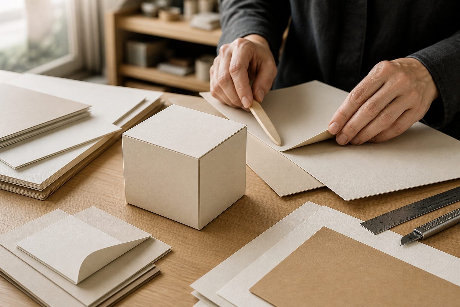 Quel papier choisir pour une boîte solide et nette ?
