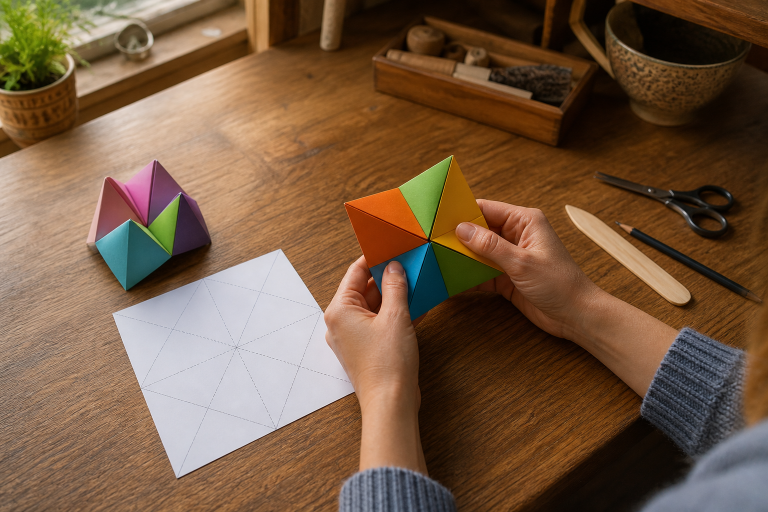 Illustration papercraft PDF