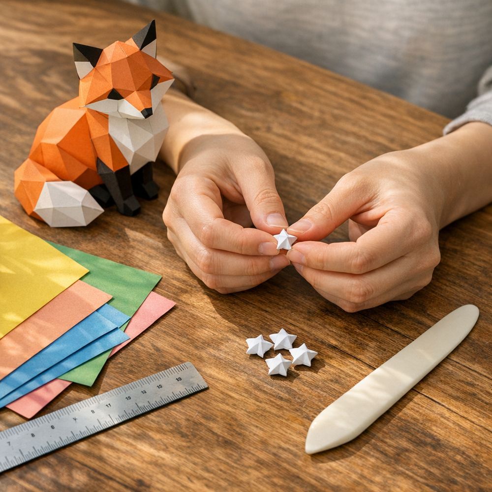 Comment réussir un pliage papier 3D facile dès le premier essai